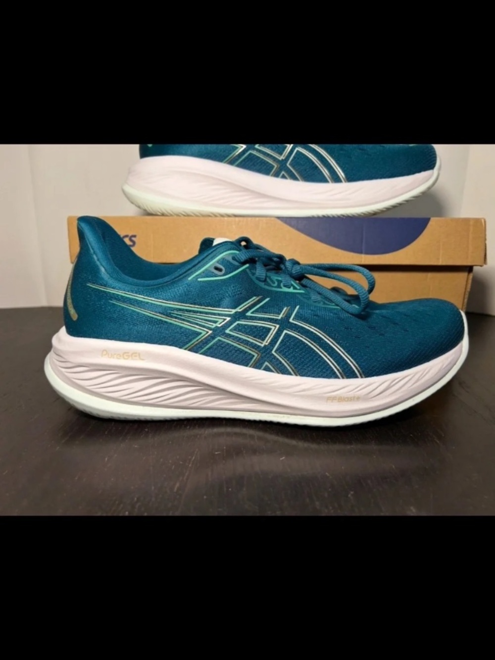 Asics Gel-Cumulus 26 Running Shoes Rich Teal/Pale Mint Womens 11.5